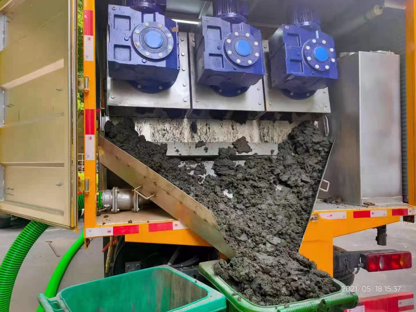 信州化粪池清掏城市维护站-泥浆净化干湿分离处理